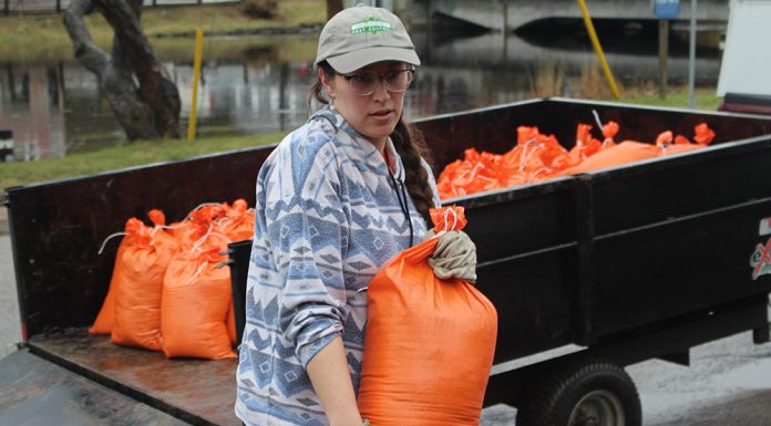 Highlands East – sandbags