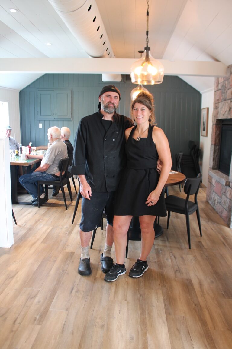 The little reveal at the Mill Pond Restaurant The Highlander