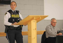 OPP roll out town halls to sparse crowd