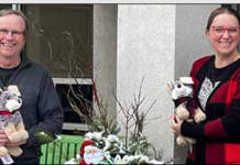 Howling for holiday donations