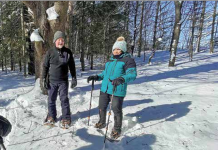 Snap … that was a cold Hike Haliburton