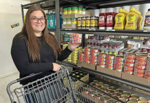 New smiling faces at food bank