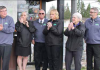 Parents honoured in unveiling of defib
