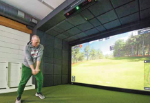 Fore! high-tech golf simulator opens