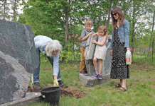 Green burial launch