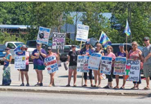 Community Living strike rolling on