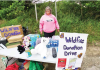 Strikers support wildfire evacuees