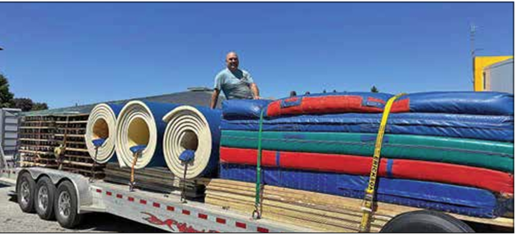 Gymnastics coach vaults into new role