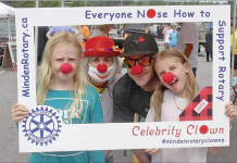 Clowning around with Minden Rotary