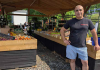 Summer farmers market on Twelve Mile